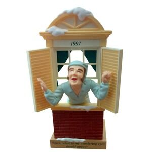 Hallmark Keepsake 1997 Away to the Window Night Before Christmas Ornament Boxed
